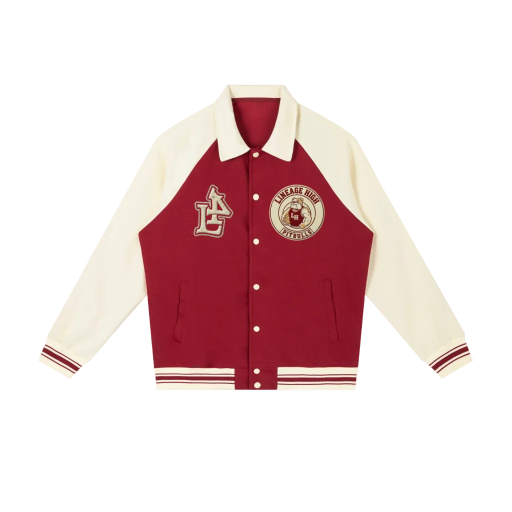 IVL High ‘Class of 84’ Red PITBULLS Varsity Jacket
